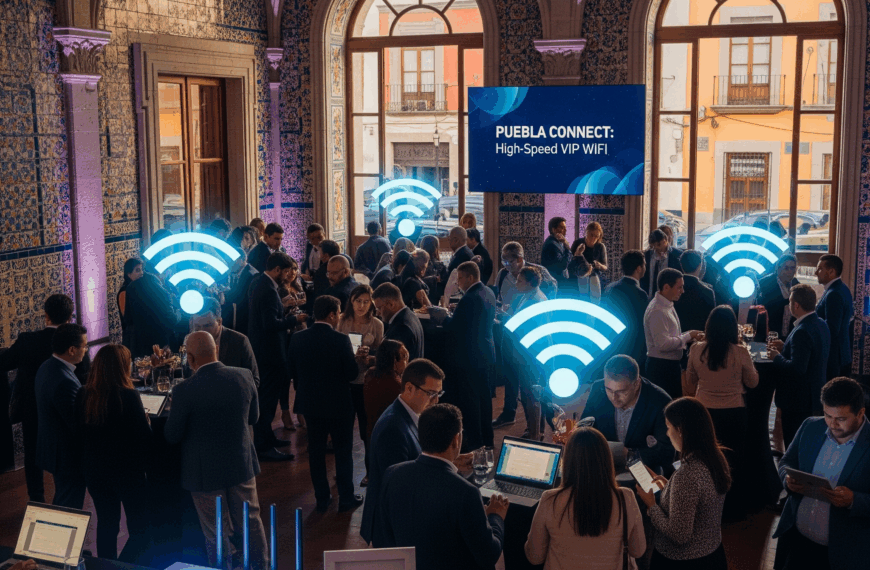 WiFi para Eventos VIP en Puebla
