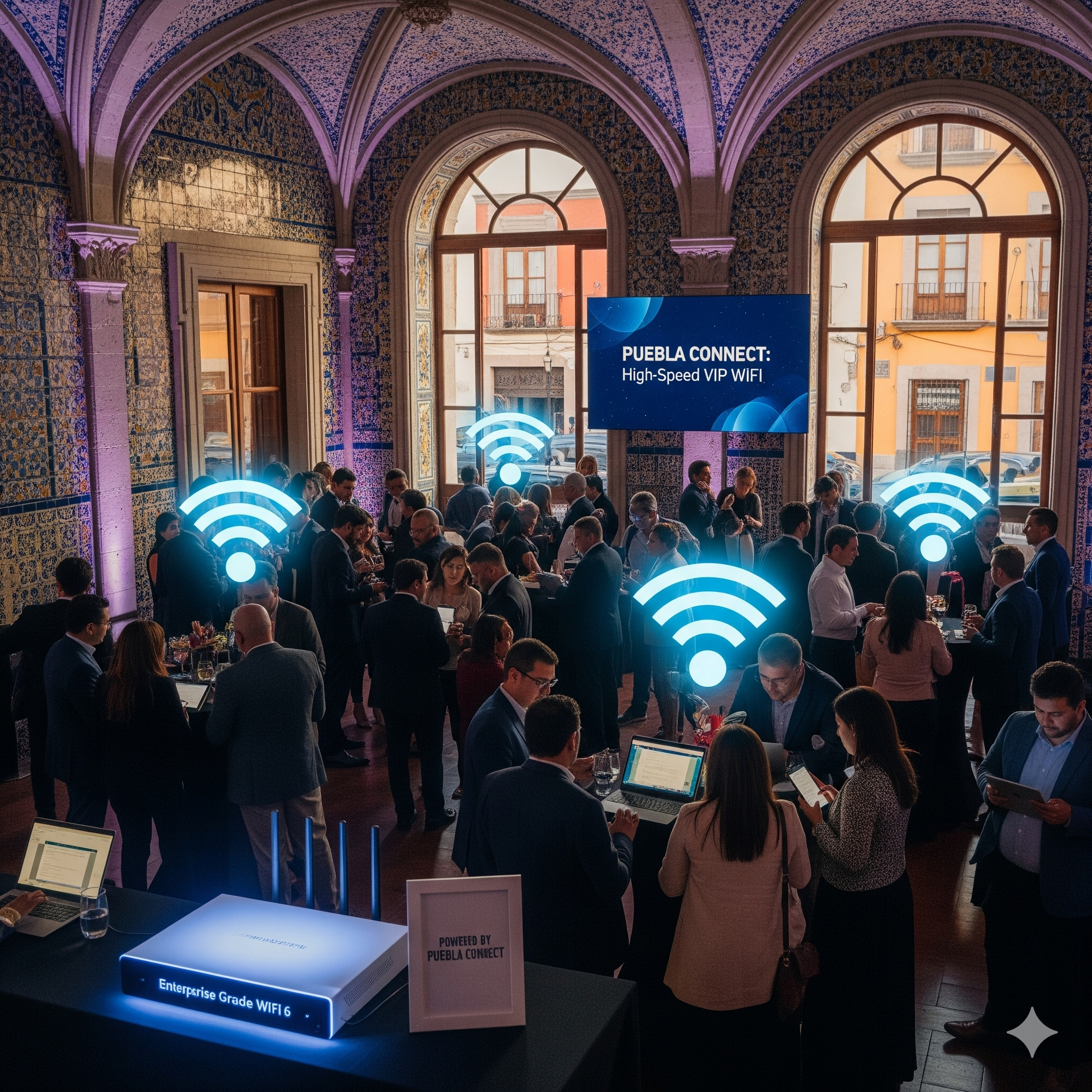 WiFi para Eventos VIP en Puebla