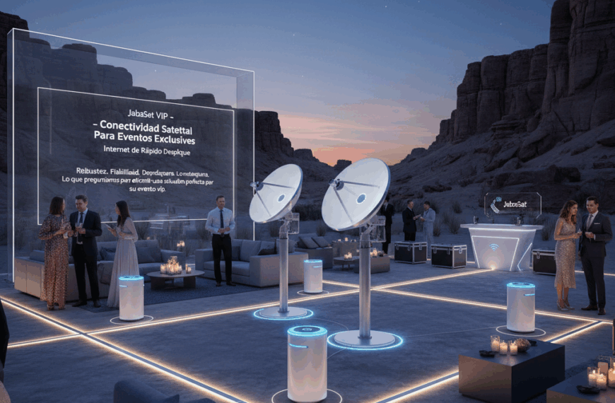 JabaSat Conectividad Satelital Premium para Eventos Exclusivos